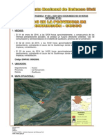 Informe de Emergencia Nº 005 - 03/01/2014/COEN-INDECI/06:30 HORAS (Informe Nº 05)