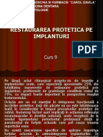 Curs 09 - Restaurarea Protetica Pe Implanturi