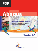 Abaqus Analysis Users Manual-Volume_5