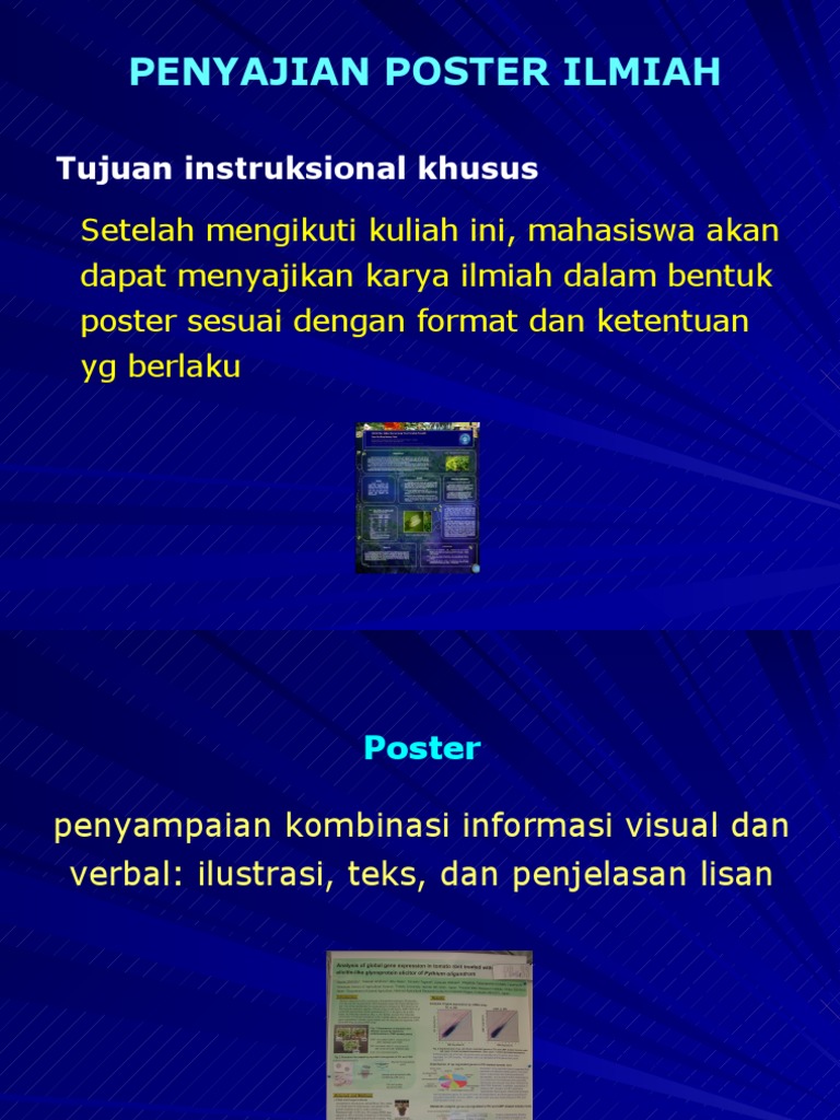 16 Penyajian Poster Ilmiah