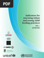 Download Indicators for Assessing IYCF Practices by erkalem SN19556009 doc pdf