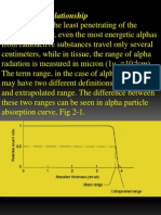 Alpha Rays Energy and Range Relationships