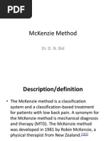 McKenzie Method Physiopedia