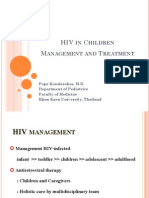 Managements of HIV