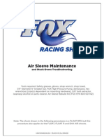 Fox Racing Shock Air Sleeve Maintenance