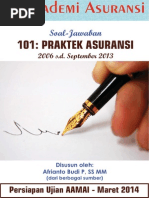 Download Soal Jawaban ujian CGI - LSPP AAMAI materi 101 Prinsip Asuransi Maret 2014 by Afrianto Budi SN195579902 doc pdf