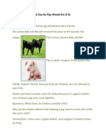 A Day No Pigs Would Die CH 3-4