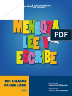 Mendoza Lee Escribe 1er Grado 1er Libro