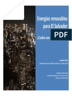 Energi Are No Vable Sel Salvador 2010
