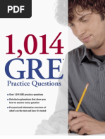Download 1014 GRE Practice Questions by the Princeton Review Excerpt by kedari007 SN19559885 doc pdf