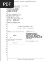 Download BlackBerry vs Typo Patent Suit Main Filing by CNET News SN195600079 doc pdf