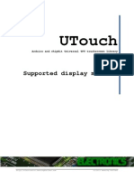 UTch dispay support