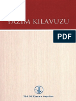 2013 TDK Yazim Kilavuzu