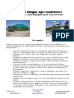 Statii de Biogaz Agrozootehnice