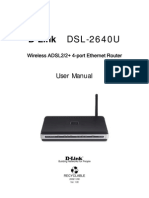 DSL-2640U B2 Manual