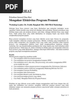 Download Mengukur Efektivitas Program Promosi by anggoro968 SN19562365 doc pdf