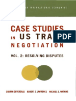 Case Studies in US Trade Negotiation 