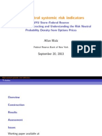 Risk-Neutral Systemic Risk Indicators