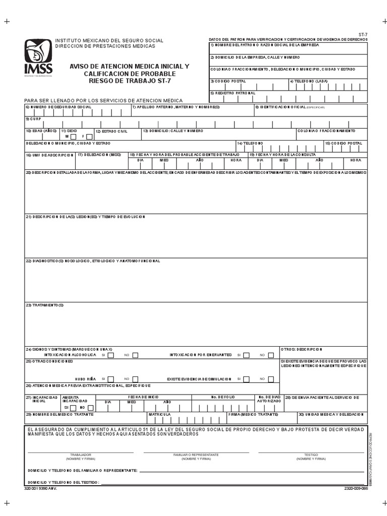 Formato ST7 | PDF