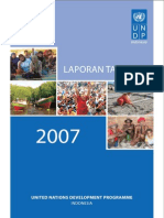 Laporan United Nations Development Programme (UNDP) Tahun 2007