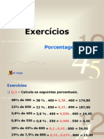 1º ANO - Exercícios Porcentagem