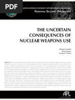 Download The Uncertain Consequences of Nuclear Weapons Use by Gene Sevin SN195689037 doc pdf
