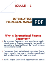 Module - 1: International Financial Management