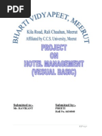 Download Hotel Management System by Sandeep Kumar Daksha SN195724064 doc pdf