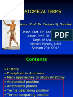 01 Anatomical Terms
