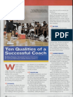 10 Qualities Successful Coach