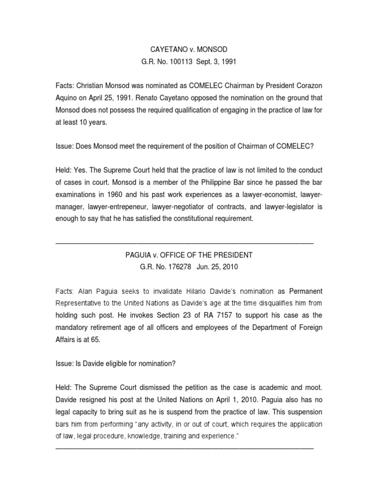 Case Digests for Legal Ethics (Introduction pt.1) Supreme Courts