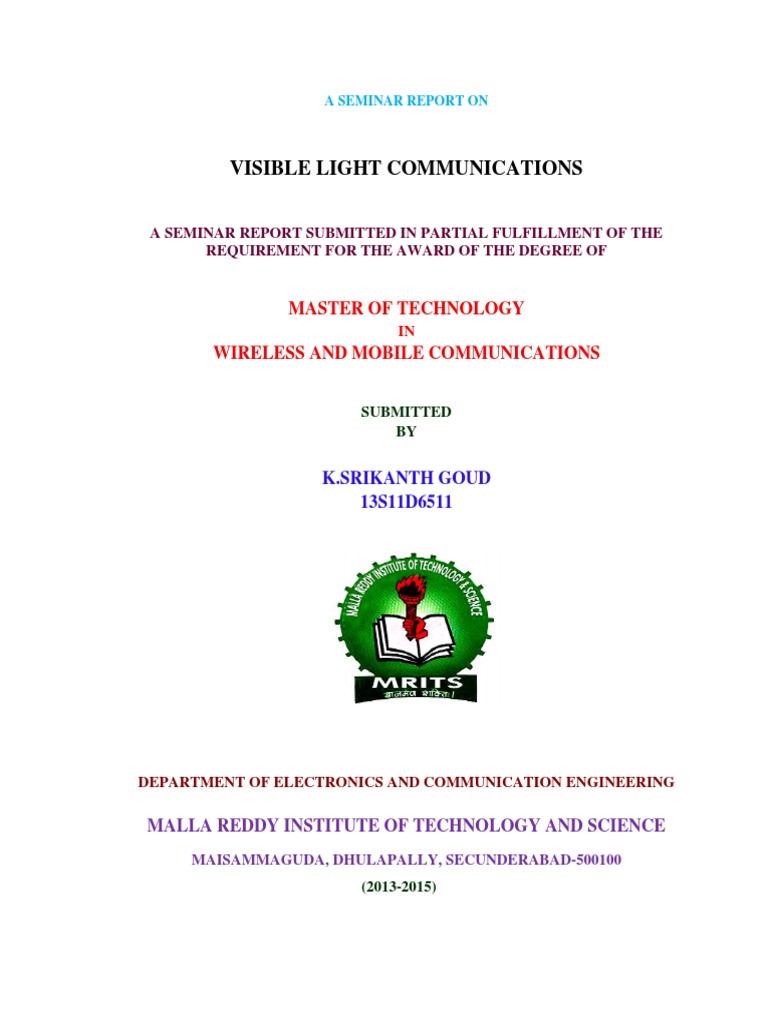 Srikanth Certificate | PDF