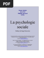 Jodelet Psycho Sociale