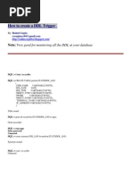 Ddl Trigger