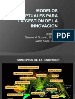 Trabajo - Modelos Conceptuales - Innovación