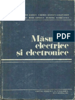 Masurari Electrice Si Electronice 1983