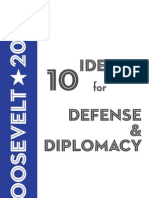 10 Ideas For Defense & Diplomacy, 2009