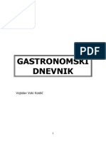 GASTRONOMSKI DNEVNIK