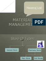 Store and Sub Store Management in Hospital