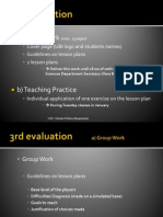 A) Group Work: Cover Page (UBI Logo and Students Names) Guidelines On Lesson Plans 2 Lesson Plans