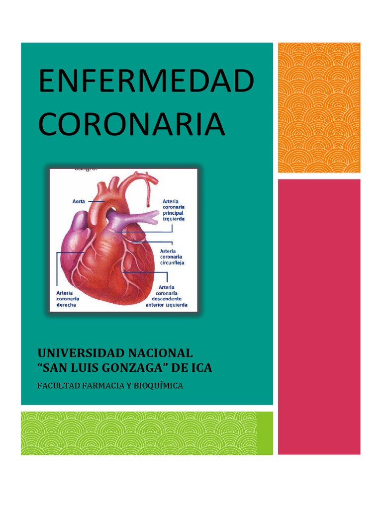 Enfermedad Coronaria: Definición y Tratamiento | PDF | Infarto de ...