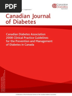 Canadian Diabetes Clinical Guidelines 2008