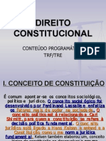 AULAS - DIREITO CONSTITUCIONAL - TRF TRE