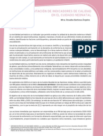 Indicadores de Calidad Neonatal PDF