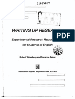 163913021 Robert Weissberg Suzanne Buker Writing Up Research