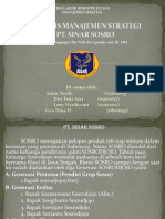 Analisis Manajemen Strategi