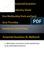Bell Work Essential Question 12-17
