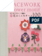 Asahi Original Lacework Flower Motif 100