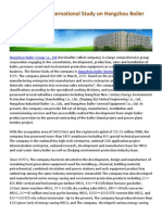 About Newport International Study On Hangzhou Boiler Group Co., LTD