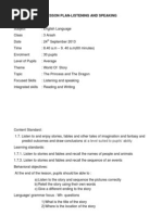 Download LESSON PLAN Listening and Speaking by Nurshida Ayu SN195962885 doc pdf